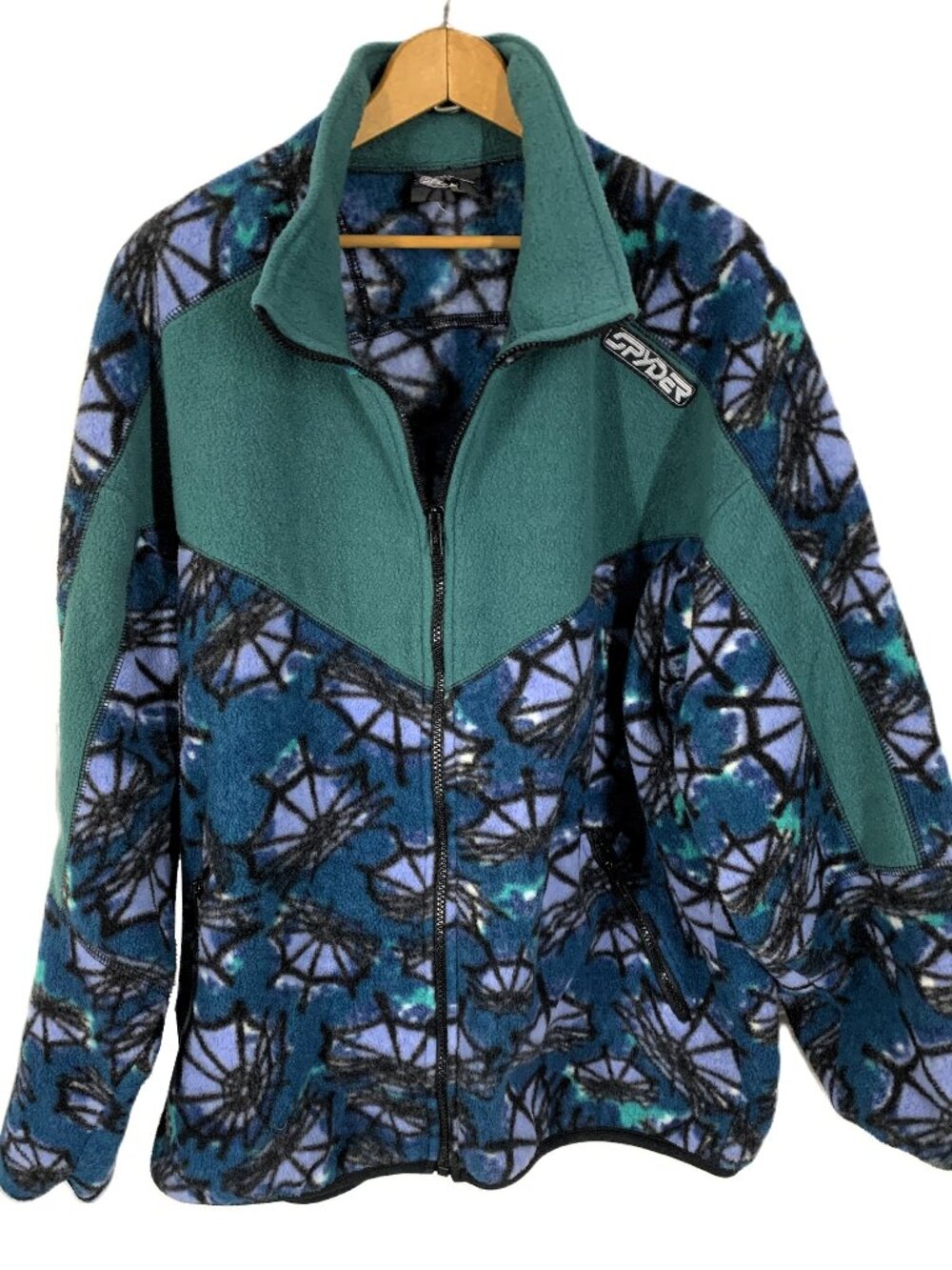 Spyder Fleece Jacket, Men's size LG